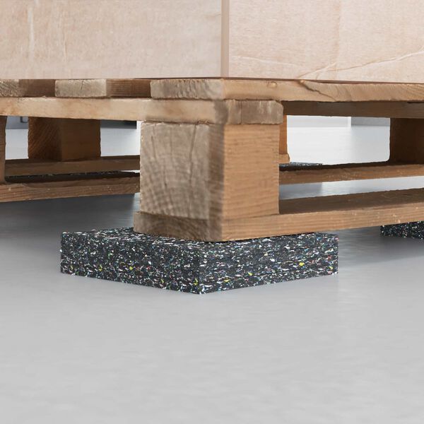 vidaXL Rolo de Borracha Preto 2000 x 12 x 0,3 cm Borracha