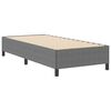 vidaXL Cama Box Cinzento-claro 90 x 200 cm Tecido de Veludo Cotele