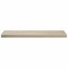 vidaXL Prateleiras parede suspensas 2 pcs 90x23,5x3,8cm MDF carvalho