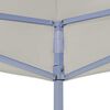 vidaXL Tenda de Festa Creme 200 x 200 x 315 cm Tecido Oxford