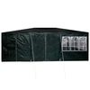 vidaXL Tenda de Festa Verde 600 x 400 x 266 cm Polietileno