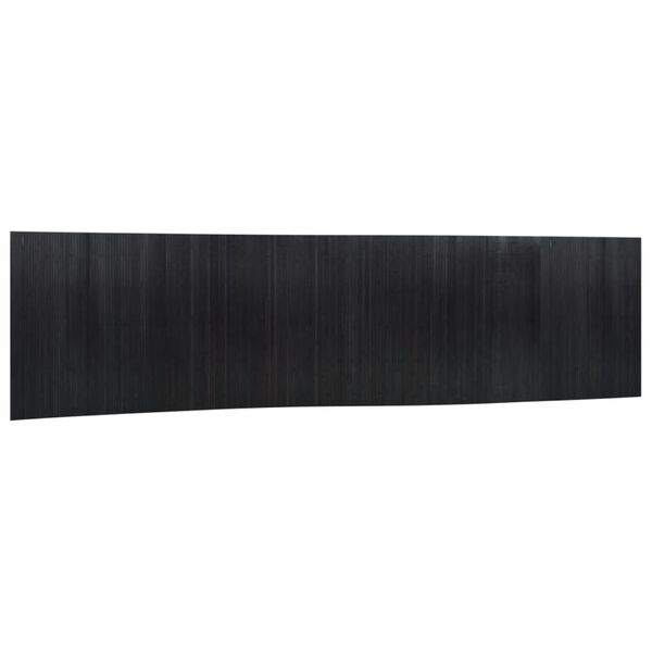 vidaXL Divis&oacute;ria largura 800 cm altura 165 cm bambu preto