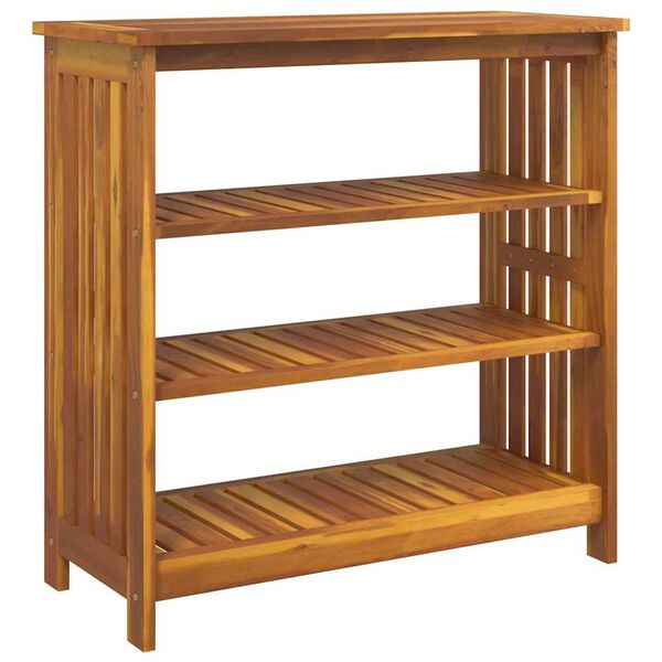 vidaXL Arm&aacute;rio de Jardim com prateleira Natural 90 x 40 x 90cm