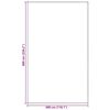 vidaXL Tapete para Barraca Cinzento-claro 600 &times; 300 cm Polietileno