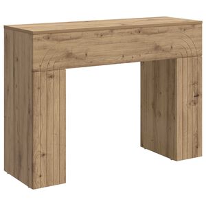 vidaXL Mesa de centro Carvalho Arttisan 102 x 35 x 75 cm