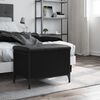 vidaXL Banco de arruma&ccedil;&atilde;o 62x42x45 cm derivados de madeira preto
