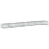 vidaXL Cesto gabi&atilde;o com cobertura 700x100x50 cm ferro galvanizado