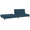 vidaXL Sof&aacute;-cama de 2 lugares veludo azul