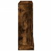 vidaXL Cornija lareira 100x30x87,5cm derivados madeira carvalho fumado