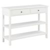 vidaXL Aparador 110x35x80 cm MDF branco