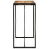 VidaXL Mesa de bar 110x55x110 cm madeira de mangueira &aacute;spera maci&ccedil;a