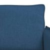 vidaXL Sof&aacute; 2 pcs Azul Dimens&otilde;es gerais: 156 x 82 x 85 cm (L x P x A)