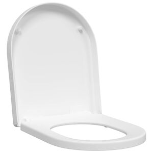 vidaXL Assento de Vaso Sanit&aacute;rio Ajust&aacute;vel Branco 48 x 36,5 x 4,5 cm