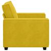 vidaXL Poltrona 100x78x84 cm veludo amarelo
