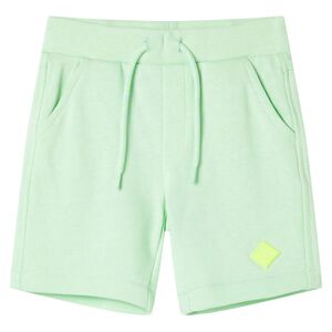 vidaXL Cal&ccedil;&otilde;es de crian&ccedil;a com cord&atilde;o verde brilhante 128