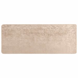 vidaXL Passadeira MARSA Bege 80 x 200 cm Poli&eacute;ster e PVC