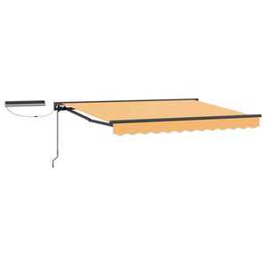 vidaXL Toldo Retr&aacute;til El&eacute;trico Areia 5 &times; 3,5 m