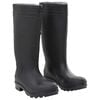 vidaXL Galochas tamanho 40 PVC preto