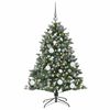 vidaXL &Aacute;rvore de Natal Artificial Verde 120 cm PVC, Pl&aacute;stico e A&ccedil;o