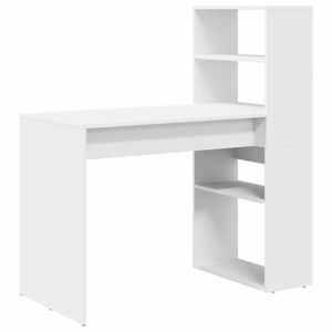 vidaXL Mesa Branco Derivados de Madeira 113 x 54 x 120 cm