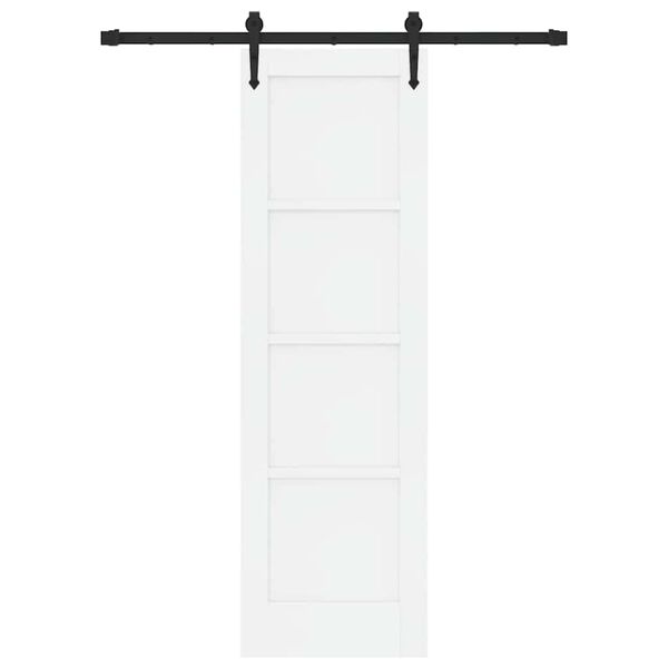 vidaXL Porta Deslizante ORKDAL Branco 61 x 198,5 cm