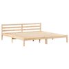 vidaXL Estrutura da Cama Castanho 208.6 x 157.6 x 69.4 cm