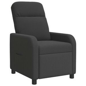 vidaXL Reclin&aacute;vel Cinzento-Escuro Boucl&eacute;