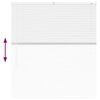vidaXL Persianas venecianas com cortinas Branco 130 x 120 cm Alum&iacute;nio