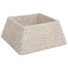 vidaXL Collar para &Aacute;rvore de Natal Branco 60 x 60 x 28 cm