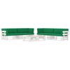 vidaXL 6 pcs conj. lounge paletes + almofad&otilde;es pinho impregnado branco