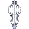 vidaXL Luz de Finial de Natal 320 LED Azul Di&acirc;m. 40 x 75 cm