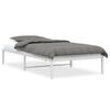 vidaXL Estrutura de cama 100x190 cm metal branco