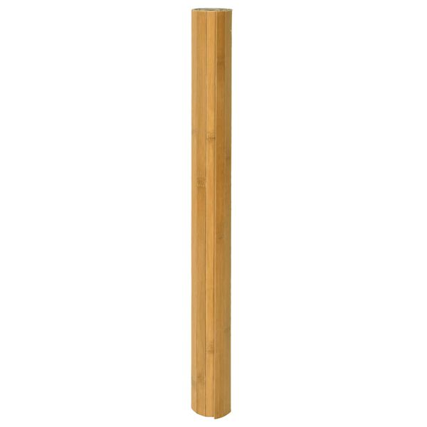 vidaXL Tapete retangular 60x500 cm bambu cor natural