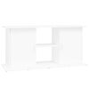 vidaXL Suporte de aqu&aacute;rio 121x41x58 cm derivados de madeira branco