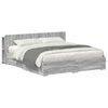 vidaXL Estrutura de Cama com Armazenamento Sonoma cinzento