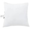 vidaXL Almofada 81 x 80 x 20 cm Poli&eacute;ster Branco