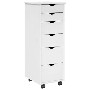 vidaXL Arm&aacute;rio M&oacute;vel Branco 34 x 39 x 93,5 cm Madeira de Pinho S&oacute;lido