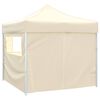 vidaXL Tenda de Festa Creme 291 x 291 x 315 cm Tecido Oxford