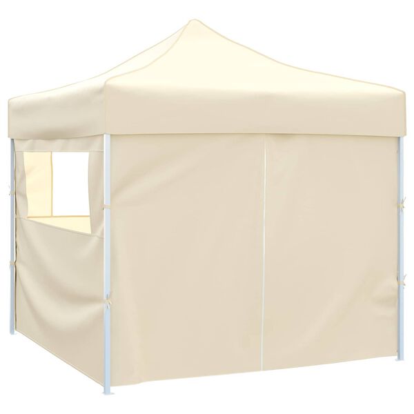 vidaXL Tenda de Festa Creme 291 x 291 x 315 cm Tecido Oxford