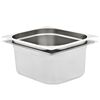 vidaXL Recipientes gastronorm 2 pcs GN 1/2 150 mm a&ccedil;o inoxid&aacute;vel