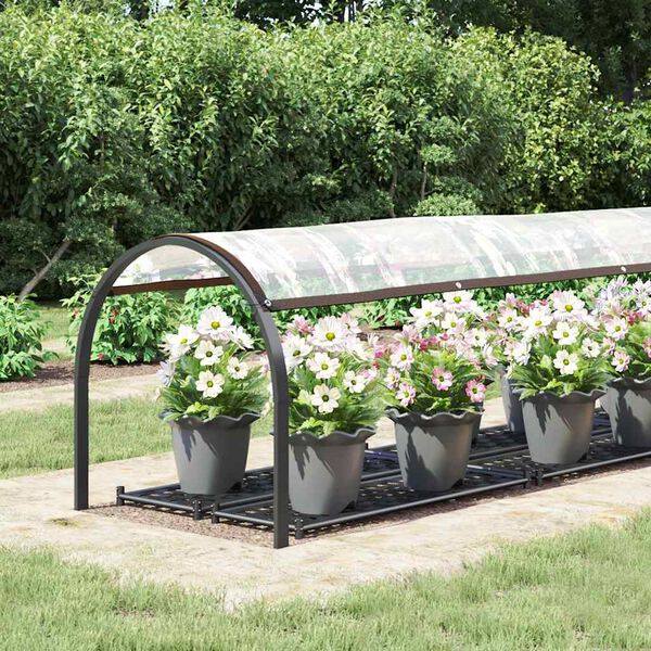 vidaXL Encerado transparente com ilh&oacute;s 1x4 m Polietileno