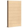 vidaXL Arm&aacute;rio p/ CD 102x23x177,5cm derivado madeira carvalho castanho