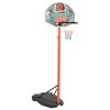 vidaXL Conjunto jogo de basquetebol port&aacute;til ajust&aacute;vel 180-230 cm