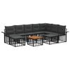 vidaXL Conjunto de Sof&aacute;s para Exterior 10 unid. 9 lugar