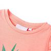 T-shirt infantil coral n&eacute;on 128