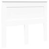 vidaXL Estrutura da Cama com cabeceira Branco 120 x 200 cm