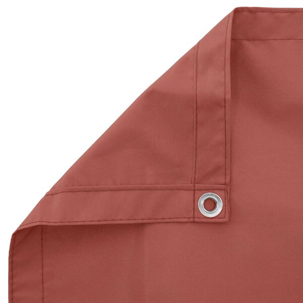 vidaXL Tela de Varanda Terracota 110 x 700 cm Tecido Oxford