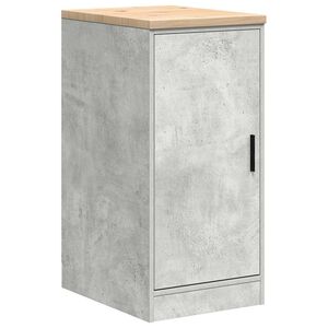 vidaXL Arm&aacute;rio de arruma&ccedil;&atilde;o de garagem Bet&atilde;o Cinzento 40x51x85 cm