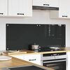 vidaXL Prote&ccedil;&atilde;o de Cozinha 2 pcs Cinza Escuro 70 x 50 cm