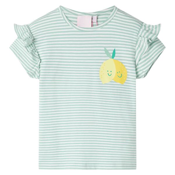 T-shirt infantil menta 128
